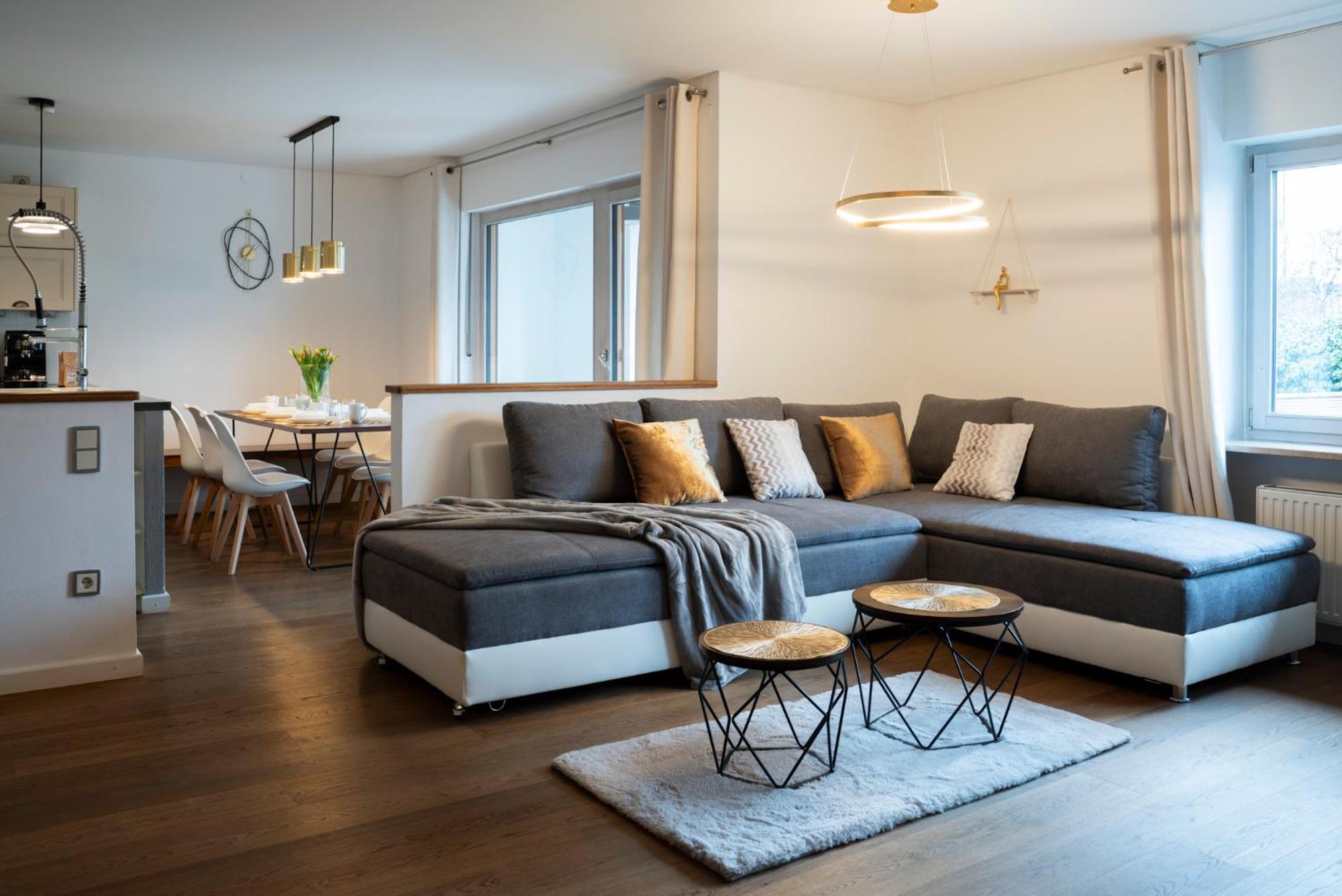 130M2 Loft - Balkon, Smart Tv, Badewanne, Kaffee Lejlighed Rosenheim Eksteriør billede