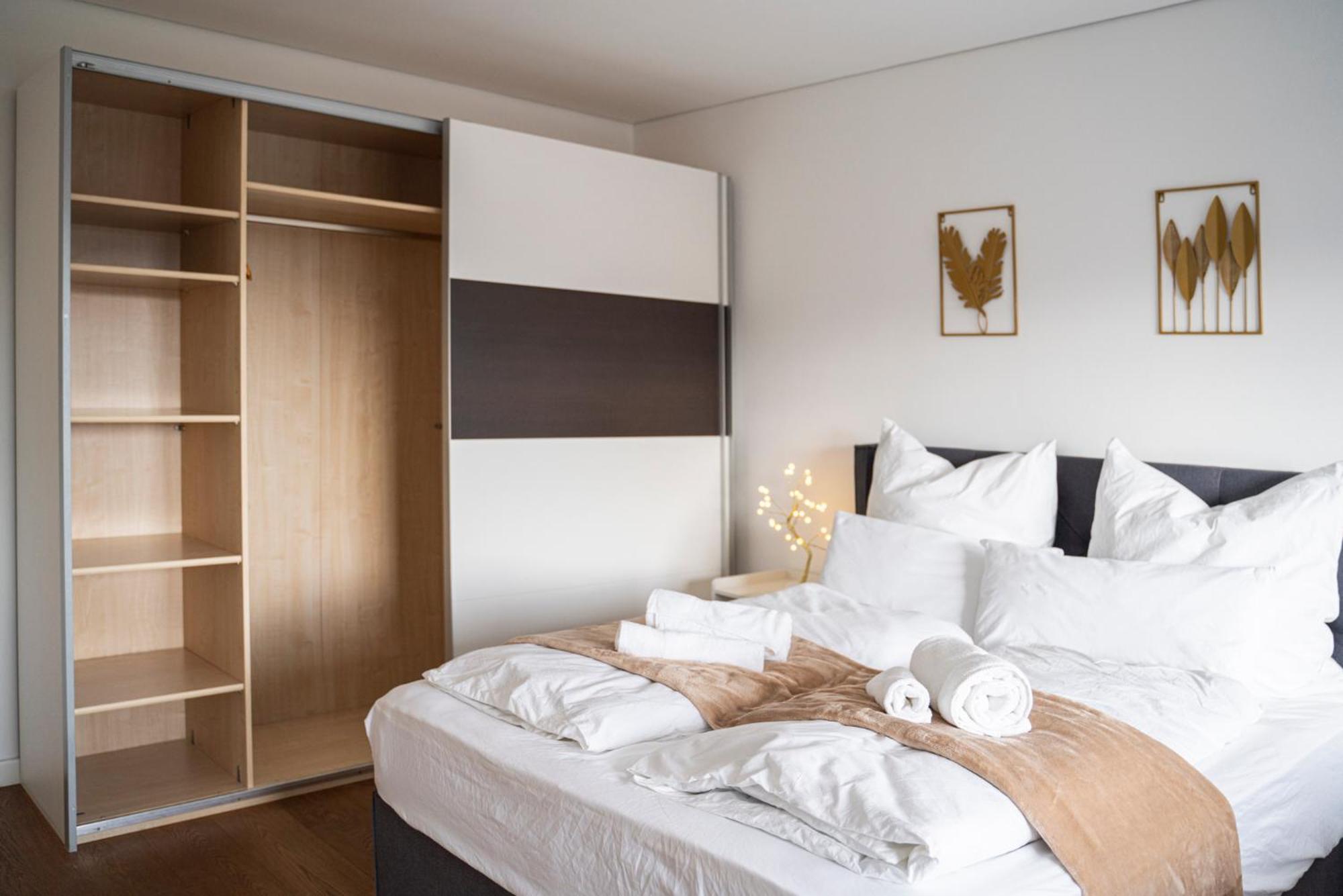 130M2 Loft - Balkon, Smart Tv, Badewanne, Kaffee Lejlighed Rosenheim Eksteriør billede